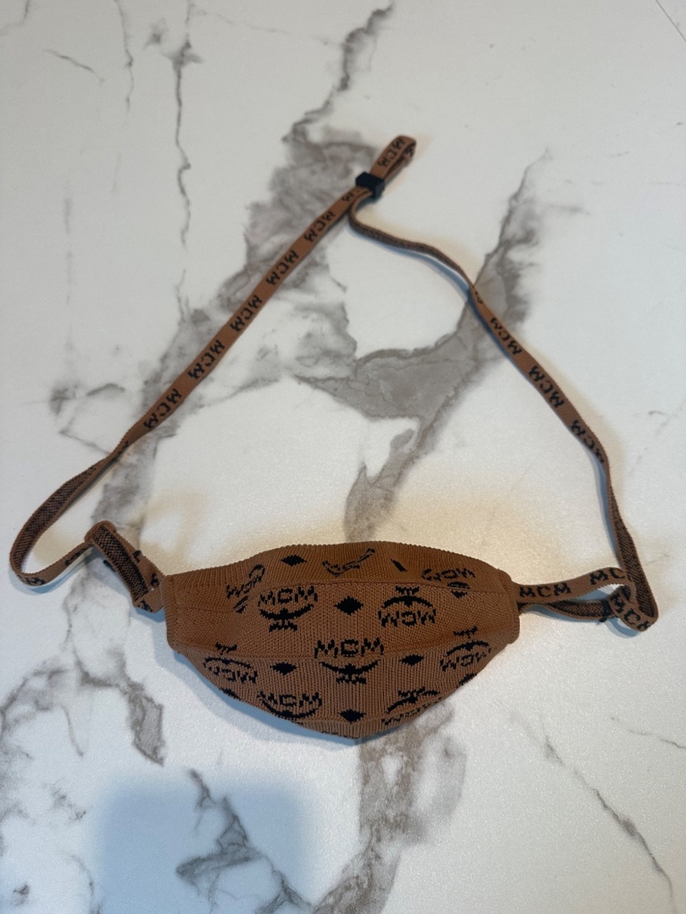 MCM Soft Face Mask - Like New - Picture 2 of 3